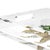 White Leopard Seeing Double White Acrylic Rectangle Decorative Tray, Large For Sale - Image 8 of 9