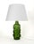 Scandinavian Modern Green Art Glass Table Lamp, Sweden, 1970s For Sale - Image 9 of 9