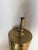 Tall Moorish Polished Brass Decorative Lamp Base For Sale - Image 12 of 13