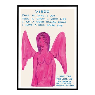 David Shrigley Virgo Signs of the Zodiac Lithograph Poster (Maxi), 2021 For Sale