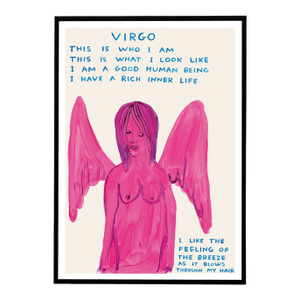 David Shrigley Virgo Signs of the Zodiac Lithograph Poster (Maxi), 2021