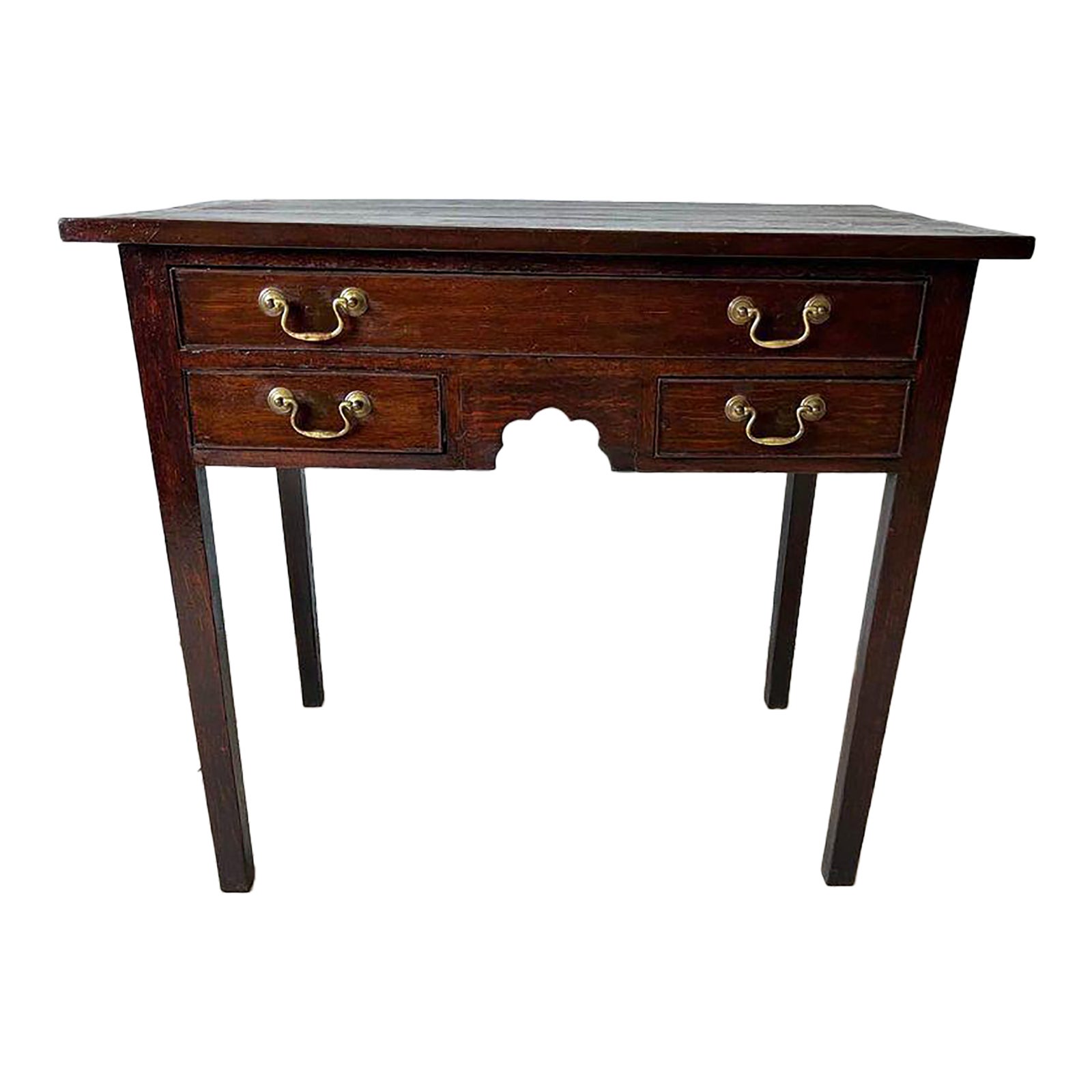 COUNTRY FURNITURE ATLANTA デスク Early 19th Century Antique Georgian Country Style Tiger Oak