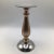 Rose Pillar Candle Holders Silver & Rose Gold Anodized Aluminum - A Pair For Sale - Image 8 of 13