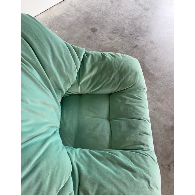 Postmod Ekornes Seafoam Lounge Chair For Sale - Image 11 of 14