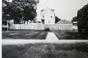 Home Sweet Original Home Black and White Photograph