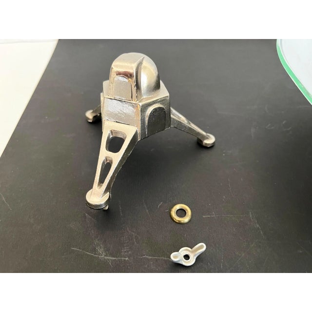 1960s Space Age Moon & Lander Flush Light For Sale - Image 14 of 18