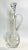 Transparent Vintage Belgian Cut Crystal Handled Style Decanter With Wheat and Star Design Barware For Sale - Image 8 of 8