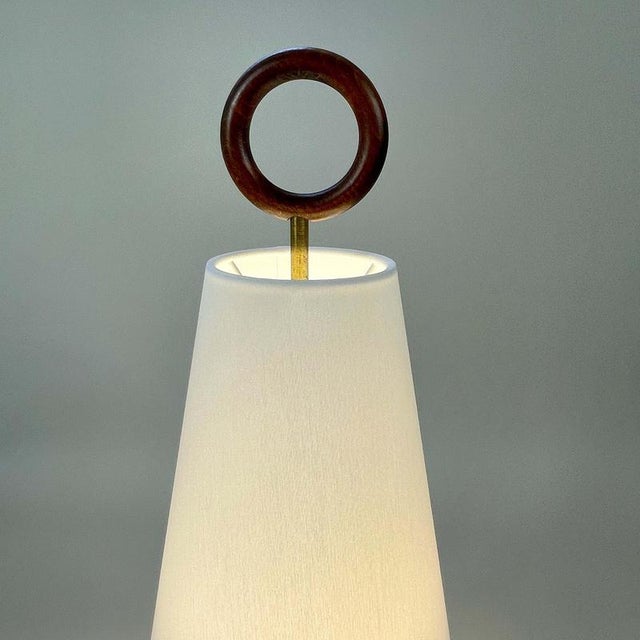 Mid-Century Teak Table Lamp, Sweden, 1960s For Sale - Image 6 of 14