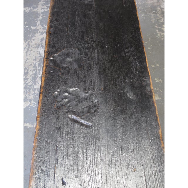 Monumental 18th-Century Chinese Sideboard in Black, Circa 1766 For Sale In Greensboro - Image 6 of 10