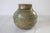 Mid-Century Modern Vintage Textured Studio Art Pottery Vessel Signed For Sale - Image 3 of 9