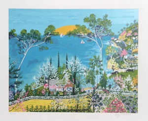 Kay Ameche, Big Sur, Serigraph