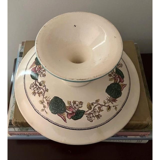 Late 19th Century Late 19th Century Victorian Wedgwood Porcelain Comport/Cake Stand For Sale - Image 5 of 7