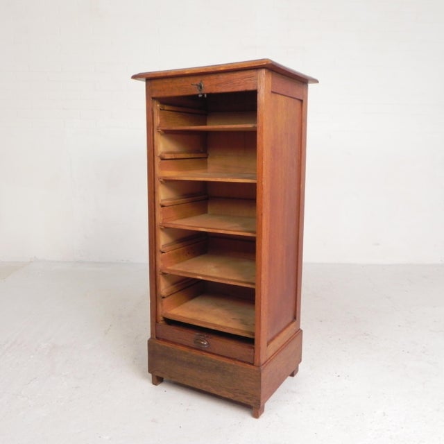 If you want to store your papers, magazines, or books neatly, this cabinet is ideal. The trays are loose inside and can be...