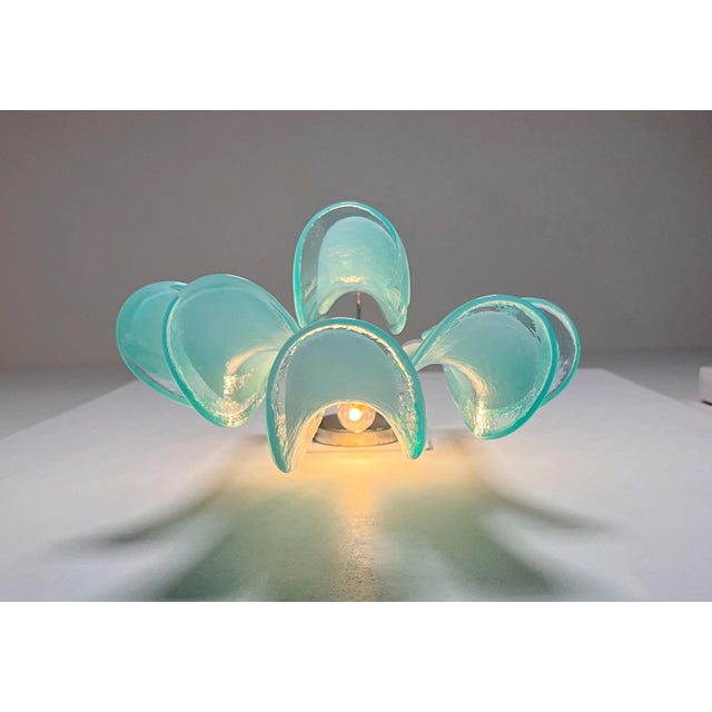 Vintage Italian Murano Wall Lights in the style of Mazzega, 1990, Set of 2 For Sale - Image 15 of 18