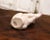 White Mid-Century French Sarreguemines Hand-Painted Ceramic Begging Dog Pitcher For Sale - Image 8 of 9