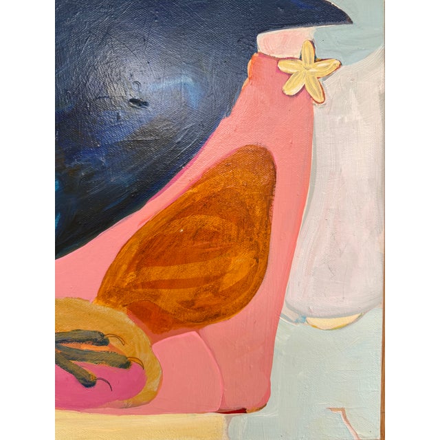 “Raven and Friends” a Fun Bird Painting by LWren Walraven For Sale - Image 16 of 16