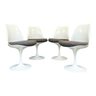 Mid-Century Tulip Chairs by Rudi Bonzanini, 1970s, Set of 4 For Sale