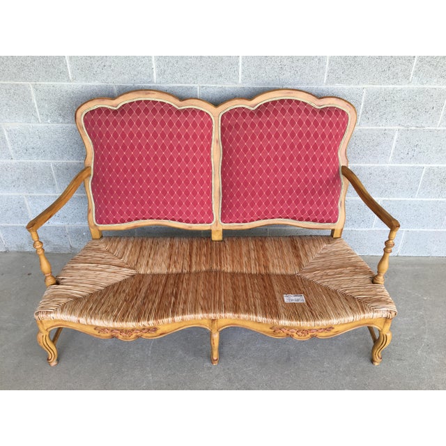 Alan White Furniture French Country Love Seat Chairish