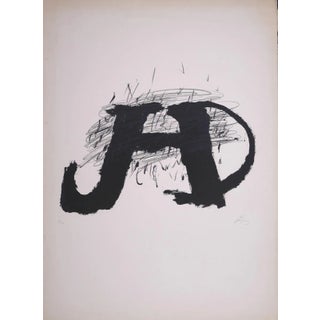Untitled - Original Lithograph by Antoni Tapies - 1979 1974 For Sale