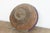 19th Century Vintage Nomodic Harvest Bowl W/Colorful Textile Rim For Sale - Image 5 of 6