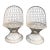 Vintage Russell Woodard Spun Fiberglass Patio Chairs, a Pair For Sale