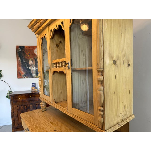 Gründerzeit Wood Kitchen Cupboard For Sale - Image 6 of 15