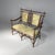 Art Deco Italian Sofa in Fabric and Bamboo, 1930s For Sale - Image 14 of 14