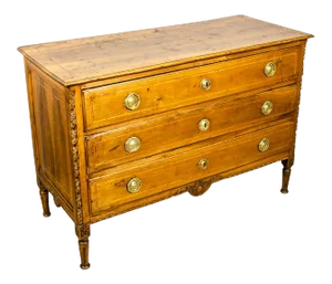 Italian Neoclassic Walnut Commode