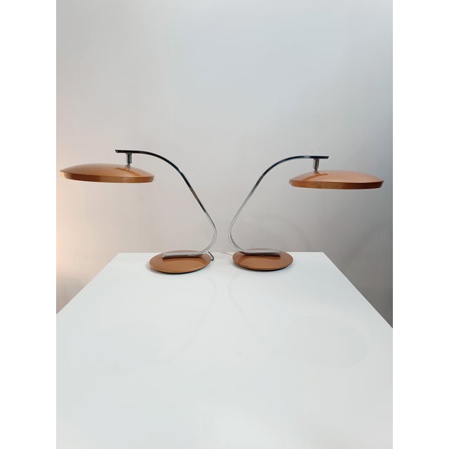 520C Lamps by LP Oliva for Fase, 1970s, Set of 2 For Sale - Image 17 of 17