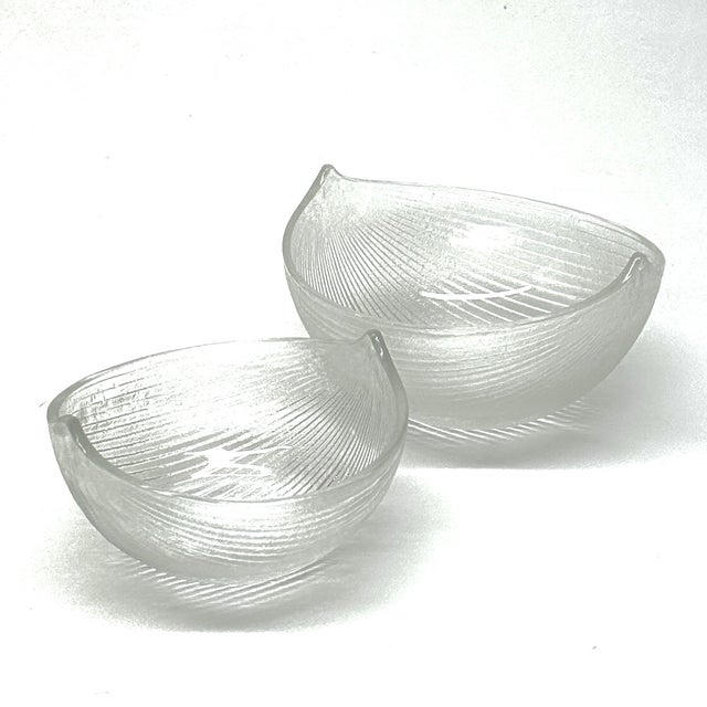 Mid-Century Modern Mid-Century Studio Line Crystal Bowls by Michael Boehm for Rosenthal - A Pair For Sale - Image 3 of 12