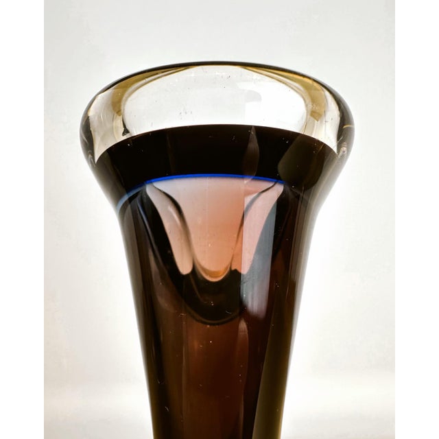 Vintage Vase by Nils Landberg for Orrefors, 1950s For Sale - Image 3 of 7