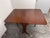 Design Plus Gallery presents a Vintage Federal Style Mahogany Drop-Leaf Gateleg Dining Table. This traditional table...