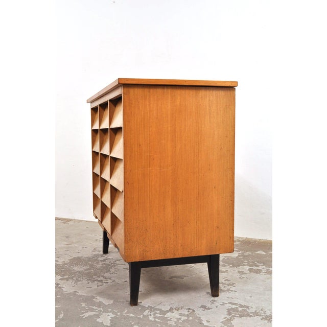 Vintage Chest of Drawers with Slanted Fronts, 1940s For Sale - Image 6 of 13