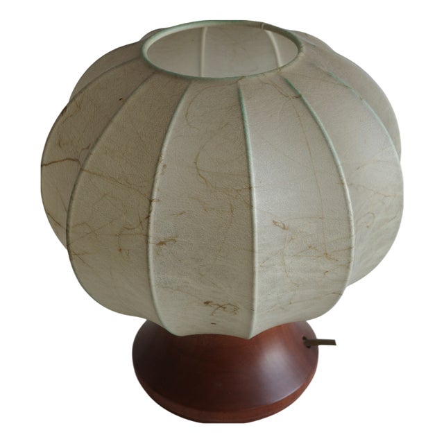 Mid-Century Modern Italian Cocoon Table Lamp by A. Castiglioni for Flos, 1960s For Sale