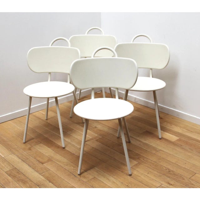 Vintage Bib Chairs by Margaux Keller, Set of 4 For Sale - Image 6 of 11