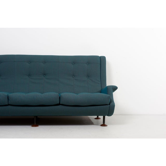 Newly Upholstered Sofa attributed to Marco Zanuso for Arflex For Sale - Image 10 of 14