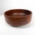 1960s Solid Teak Wood Bowl Style of Dansk Designs Denmark For Sale - Image 9 of 9
