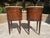 Louis XVI Style Tambour Bedside Tables, Set of 2 For Sale - Image 10 of 13