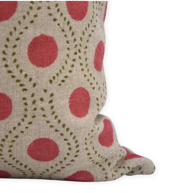 Fabdivine Block Print Cushion Cover 16x16 Inch Stylish Sofa Accessory-Rajbhog For Sale - Image 6 of 8