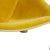 Modern F300 Lounge Chair in Yellow Fabric from Gubi For Sale - Image 3 of 13