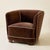 1940s Danish Art Deco Club Chair in Velvet, 1940's. For Sale - Image 5 of 7