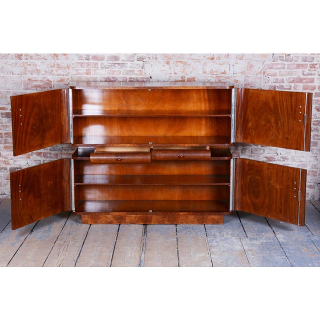 Art Deco Sideboard in Mahogany by J. Halabala for Up Zavody, 1920s For Sale - Image 6 of 18