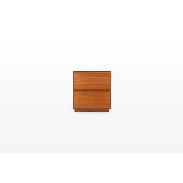 Mid-Century Modern Teak Shoe Cabinet by G.V. Møbler, 1960s For Sale - Image 3 of 13