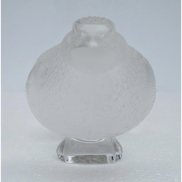工芸品 VINTAGE LALIQUE 1990s Lalique Crystal Double Fish Sculpture | Chairish