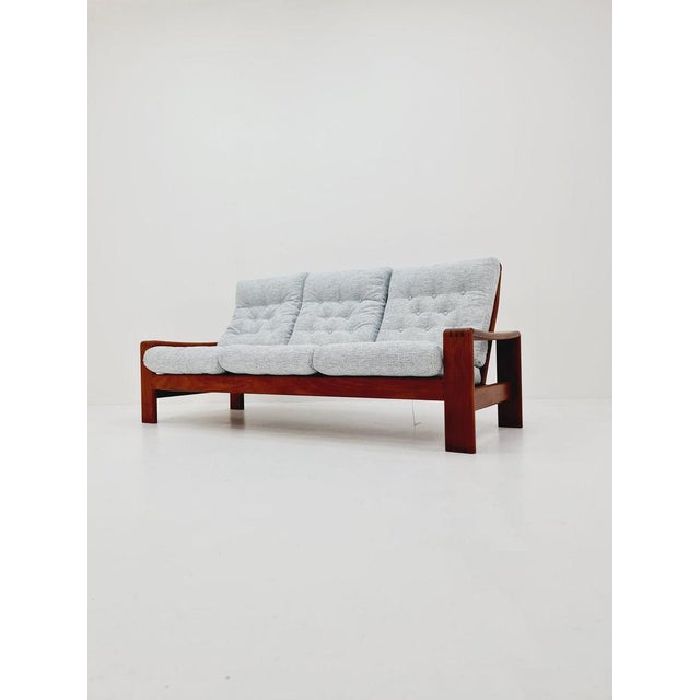 Mid-Century Sofa in Teak by EMC, 1960 For Sale - Image 3 of 11