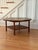 1950s Mid Century Modern Paul McCobb Walnut Wood & Cane Round Coffee Table For Sale - Image 10 of 14