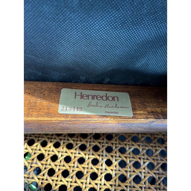 Henredon Vintage Henredon Scene One Campaign Dining Chairs For Sale - Image 4 of 10