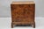 Vintage Italian Olive Wood Veneer Campaign Chest of Drawers Cabinet Side Table For Sale - Image 17 of 18