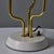 1950s Gino Sarfatti Tricolore Grey Table Lamp for Arteluce For Sale - Image 16 of 18