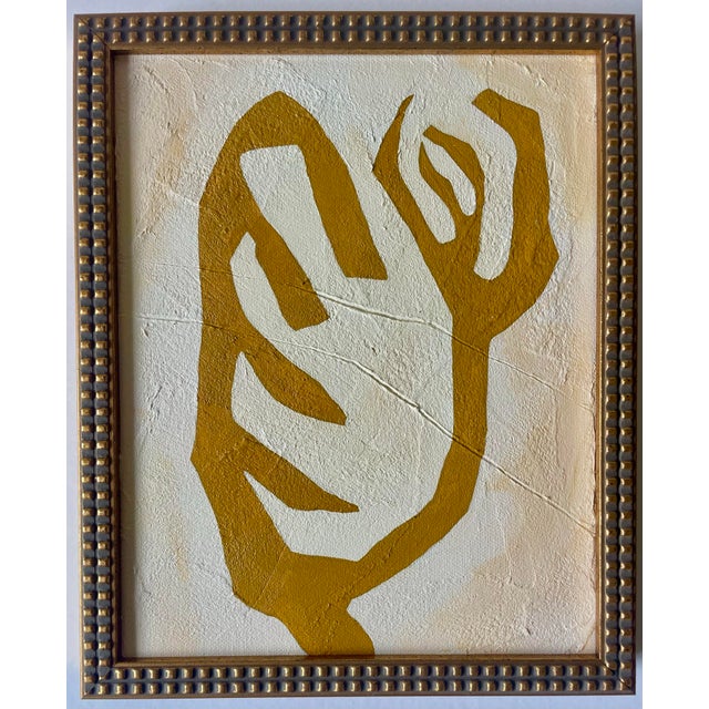 2020s Contemporary Abstract Collection of Botanical Paintings on Canvas by Artist r.k. Red - Set of Nine For Sale - Image 5 of 12